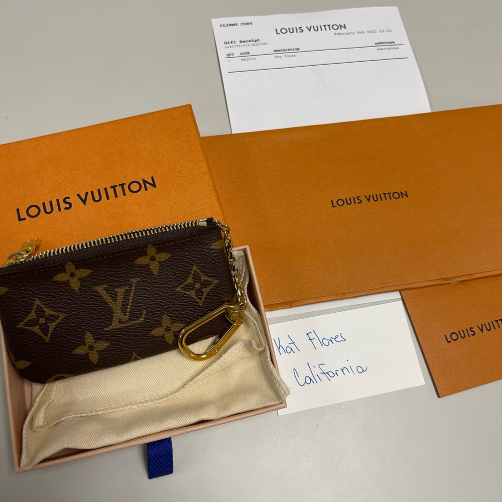 Authentic LV Key Pouch